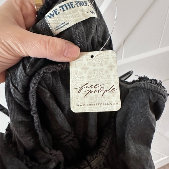 We The Free Nikita Denim Romper in Margate Road Color NEW WITH TAGS - Picture 4 of 5